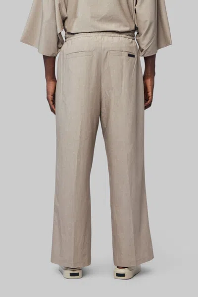 Essentials Pleat Front Drawstring Pant In Nude