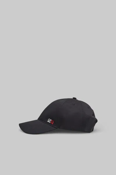 Loewe Slant Patch Cap In Black