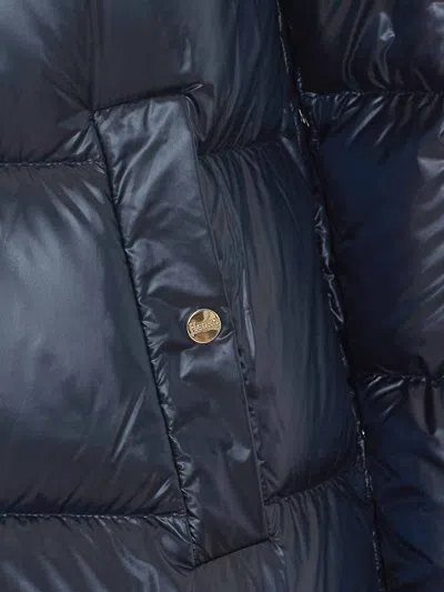 Herno Blue Down Jacket In Blue