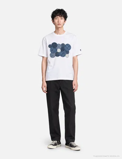 Fdmtl Patchwork Tee In White