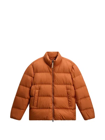 Woolrich Cloud Eagle Jacket In Orange