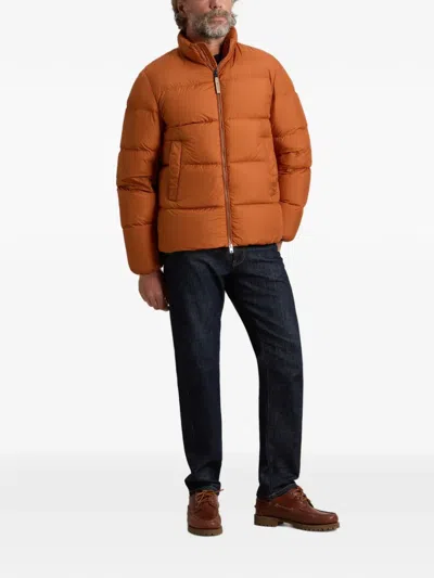 Woolrich Cloud Eagle Jacket In Orange
