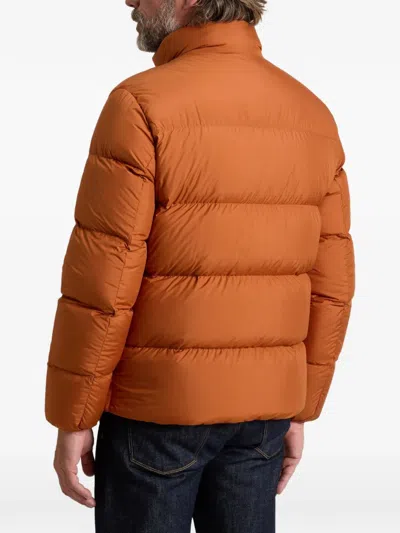 Woolrich Cloud Eagle Jacket In Orange