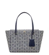 TORY BURCH PARKER GEO-T SMALL TOTE,37766