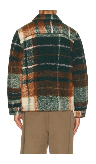 Percival Knowles Check Overshirt In Check