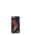 TORY BURCH PARROT APPLIQUÉ LEATHER CASE FOR IPHONE 6,33367