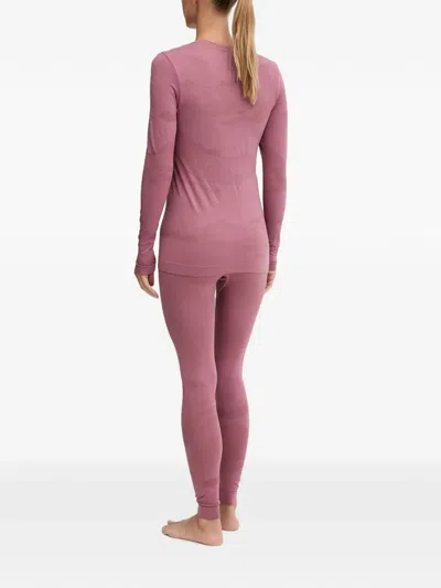 Viking Gasher Abstract-patterned Base Layer Set In Pink