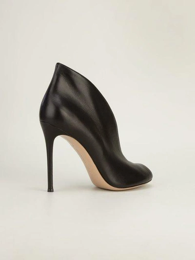 Shop Gianvito Rossi Peep-toe Booties