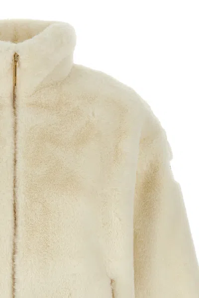 Tatras Plush Polyester Jacket In Neutral