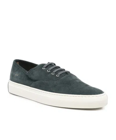 Common Projects Deck Suede Sneakers In Gray