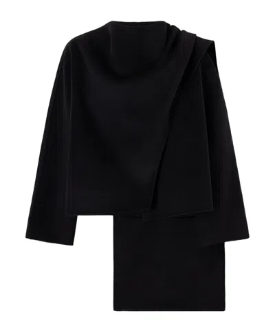 Arch4 Cape-effect Jacket In Black