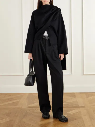 Arch4 Cape-effect Jacket In Black