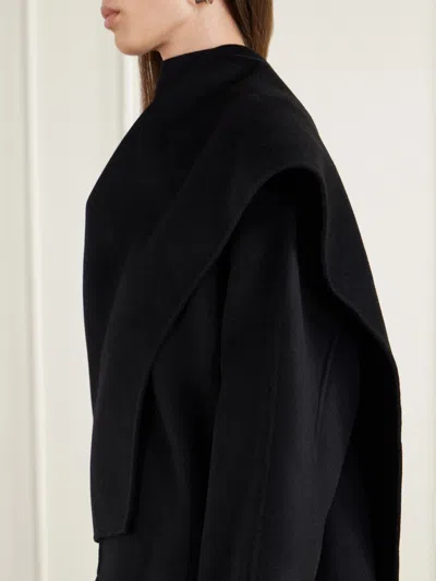 Arch4 Cape-effect Jacket In Black