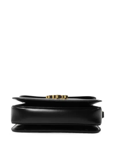 Celine Medium Triomphe Shoulder Bag In Black