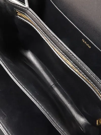 Celine Medium Triomphe Shoulder Bag In Black