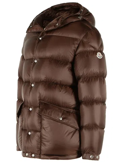 Moncler Orelith Down Jacket In Brown