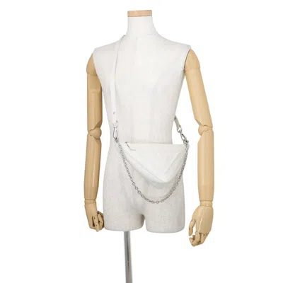 Pre-owned Prada White Leather Shoulder Bag ()
