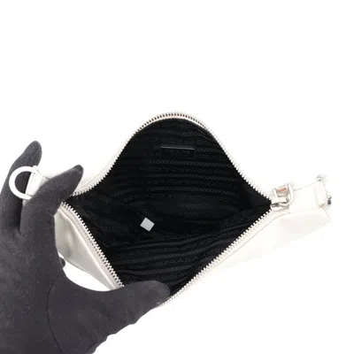 Pre-owned Prada White Leather Shoulder Bag ()