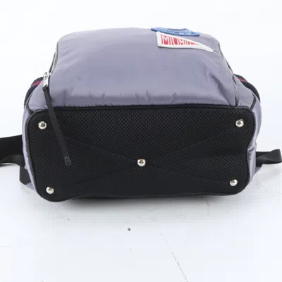 Pre-owned Miu Miu Blue Backpack ()
