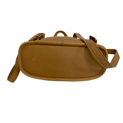 Pre-owned Coach Beige Leather Backpack ()