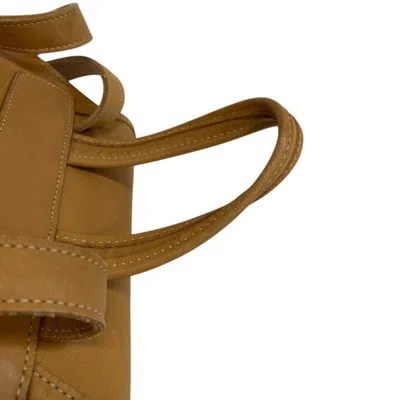 Pre-owned Coach Beige Leather Backpack ()