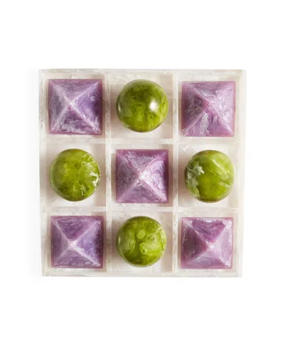 Jonathan Adler Como 2" Tic-tac-toe Set In Multi