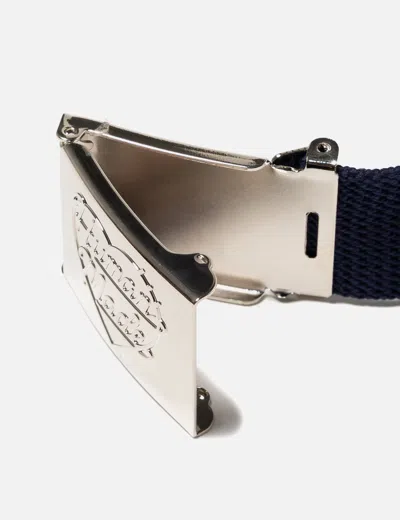 Human Made Web Belt In Blue