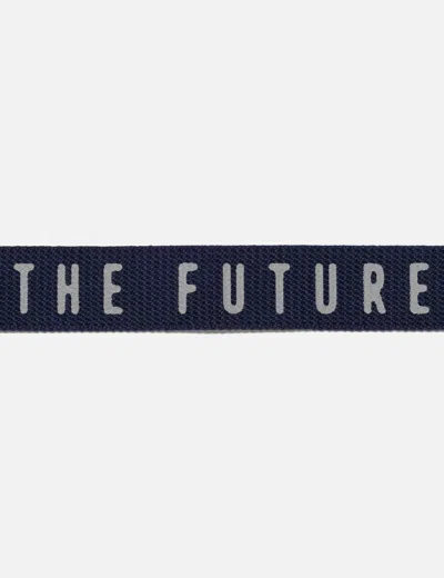 Human Made Web Belt In Blue
