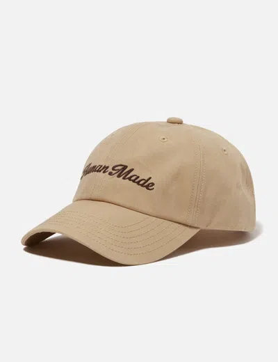 Human Made 6panel Canvas Cap In Brown