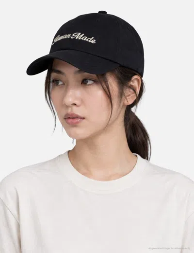Human Made 6panel Canvas Cap In Black/黑色/블랙/ブラック