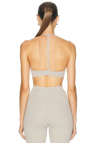 Nikeskims Studio Stretch Triangle Bra In Gray