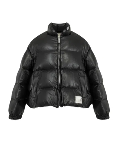 Miharayasuhiro Bottom Folded Down Jacket In Black