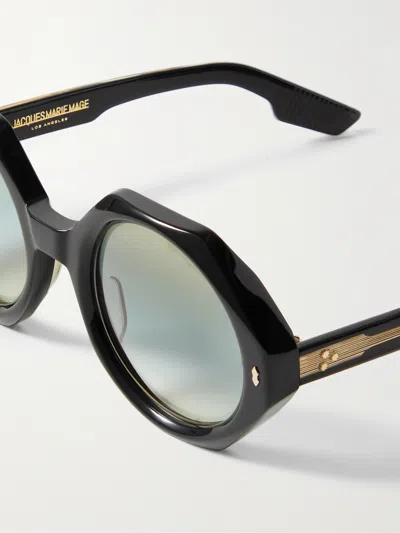Jacques Marie Mage Hexagonal Sunglasses In Multi