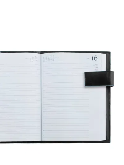 Piquadro Leather Planner In Multi