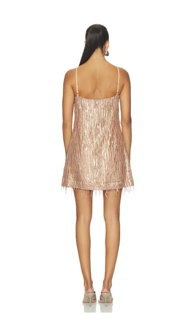 With Harper Lu Shift Mini  원피스 In Gold