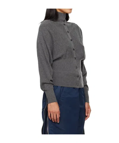Open Yy Button-front Cropped Cardigan In Multi