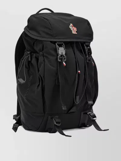 Moncler Leather-trimmed Buckle-fastening Backpack
