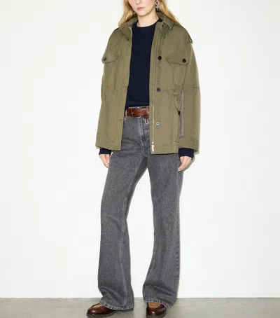 Max & Co . Collared Jacket In Green