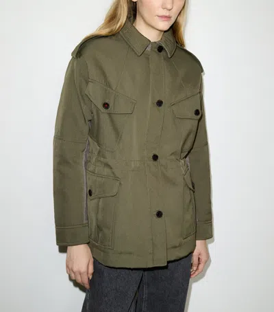 Max & Co . Collared Jacket In Green