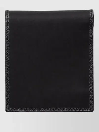 Prada Bi-fold Wallet In Black