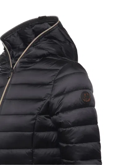 Save The Duck Olly Basic Hooded Basic Jacket In Black