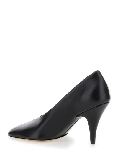 Phoebe Philo Square-toe Leather Pumps In Multi
