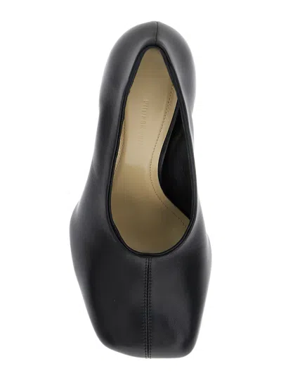 Phoebe Philo Square-toe Leather Pumps In Multi