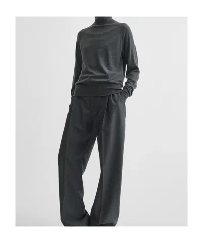 Phoebe Philo Merino Wool Pullover In Gray