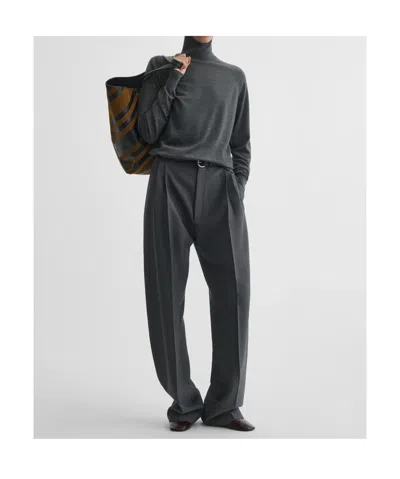 Phoebe Philo Merino Wool Pullover In Gray