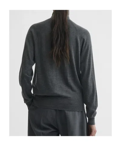 Phoebe Philo Merino Wool Pullover In Gray