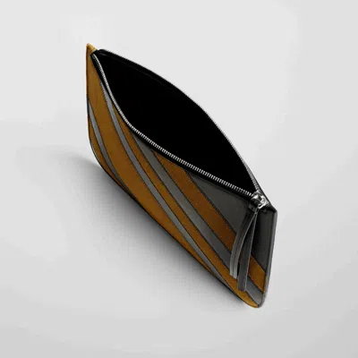 Phoebe Philo Zipper Clutch In Multi