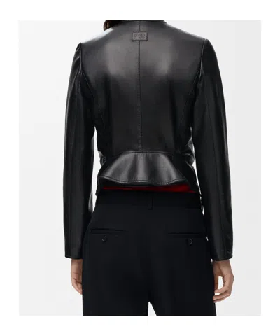 Loewe Biker Jacket In Black