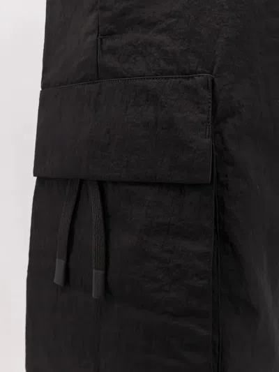 Herno Technical Cargo Shorts In Black