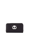LES PETITS JOUEURS Muse Ii Large Lolita Panda Wallet, Black